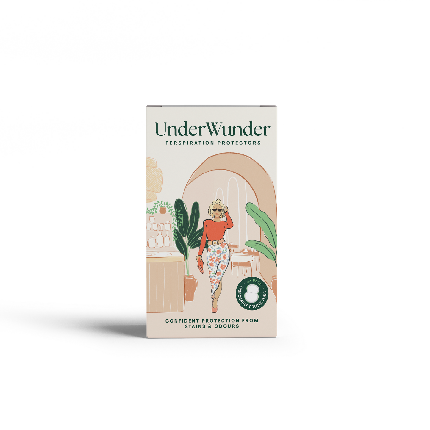 UnderWunder Women's Perspiration Protectors